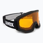 Slidinėjimo akiniai UVEX Athletic LGL black matt/yellow/clear