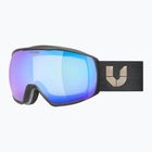 Slidinėjimo akiniai UVEX Ultimate Victorious CV S2 black matt/mirror sapphire