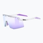 Saulės akiniai UVEX Pace Stage clear/mirror pink