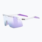 Saulės akiniai UVEX Pace Stage Small clear/mirror pink