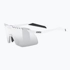 Saulės akiniai UVEX Pace Stage Small white matt/mirror silver