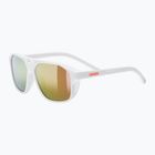 Vaikiški saulės akiniai UVEX Cosmic Jr white matt/mirror red