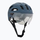 Dviračio šalmas UVEX Stride Visor stone blue matt/lite mirror silver