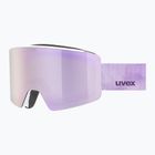Slidinėjimo akiniai UVEX Ignite FM S3 white matt/mirror rose