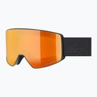 Slidinėjimo akiniai UVEX Scenic FM S2 black matt/mirror red