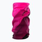 Daugiafunkcinė skara DYNAFIT Logo Neck Gaiter pink glo/striped