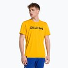 Salewa vyriški trekingo marškinėliai Puez Hybrid 2 Dry yellow 00-0000027397