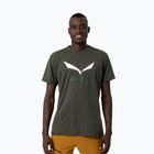 Vyriški Salewa Solidlogo Dry tamsiai žali trekingo marškinėliai 00-0000027018