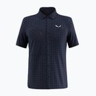 Vyriški marškiniai Salewa Puez Dry S/S navy blazer