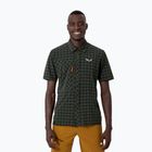 Vyriški marškiniai Salewa Puez Dry S/S dark olive