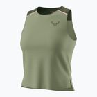 Moteriški bėgimo marškinėliai DYNAFIT Sky Crop Top sage