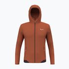 Vyriškas žygio džemperis Salewa Pedroc PL Hooded bombay brown