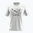 Vyriški marškinėliai Salewa Eagle Geometric optical white