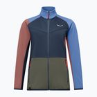 Moteriškas žygio džemperis Salewa Puez Cammio PL Blueberry/Multi