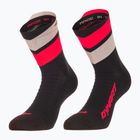 Kojinės DYNAFIT Ultra Mid black out ultra coral/6A10