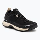 Moteriški žygio batai Salewa Puez 2 Knit Powertex black/black