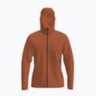 Vyriškas žygio džemperis Salewa Puez Rocca Polarlite Hood Bombay Brown