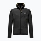 Vyriškas flisinis džemperis Salewa Ortles Fleece Pro Hooded Black Out