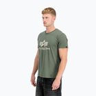 Vyriški polo marškinėliai Alpha Industries Basic vintage green