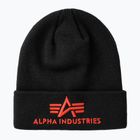 Kepurė Alpha Industries 3D black/red