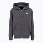 Vyriškas džemperis Alpha Industries Basic Zip SL vintage grey