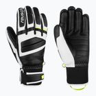 Slidinėjimo pirštinės Reusch Master Pro black/white/safety yellow
