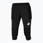 Vaikiškos vartininko kelnės Reusch Contest 3/4 Short Advance Junior black/silver