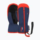 Vaikiškos slidinėjimo pirštinės Reusch Ben Mitten dress blue/cherry tomato
