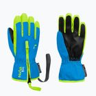 Vaikiškos slidinėjimo pirštinės Reusch Ben brilliant blue/safety yellow
