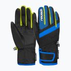 Vaikiškos slidinėjimo pirštinės Reusch Duke R-Tex XT black/brilliant blue/safety yellow