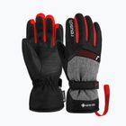 Vaikiškos slidinėjimo pirštinės Reusch Flash Gore-Tex black/black melange/fire red