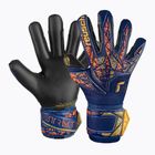 Vartininko pirštinės Reusch Attrakt Gold X premium blue/gold/black