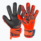 Vartininko pirštinės Reusch Attrakt Silver NC hyper orng/elec blue/blck