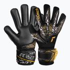 Vartininko pirštinės Reusch Attrakt Silver NC Finger Support black/gold/white/black