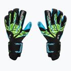 Vartininko pirštinės Reusch Attrakt Aqua Evolution black/fluo lime/aqua