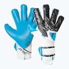 Vartininko pirštinės Reusch Attrakt Aqua Evolution white/black/aqua blue
