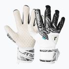 Vartininkų pirštinės Reusch Attrakt SpeedBump white/silver/black