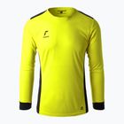 Vyrų vartininko marškinėliai Reusch Match Longsleeve Padded safety yellow/black