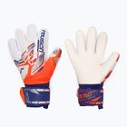 Vartininko pirštinės Reusch Attrakt Silver shocking orange/energize blue