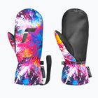 Vaikiškos slidinėjimo pirštinės Reusch Carter R-Tex XT Junior mitten black/multicolor snowflake