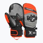 Vaikiškos slidinėjimo pirštinės Reusch Worldcup Warrior GS Mitten black/silver/fluo red
