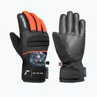 Vaikiškos slidinėjimo pirštinės Reusch Warrior R-Tex XT Junior black/silver/fluo red