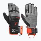 Vyriškos slidinėjimo pirštinės Reusch Alpine Master black/silver/fluo red