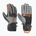 Vyriškos slidinėjimo pirštinės Reusch Ultra steel grey / black / shoc