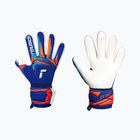 Vartininko pirštinės Reusch Attrakt Advance sharp blue/white/shocking orange
