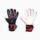 Vartininko pirštinės Reusch Attrakt Advance black/aqua blue/shocking orange