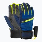 Vaikiškos slidinėjimo pirštinės Reusch Leo R-Tex XT black/imperial blue/safety yellow
