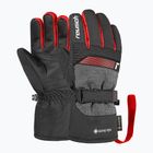 Vaikiškos slidinėjimo pirštinės Reusch Rocket GORE-TEX black/black melange/fire red