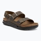 Vyriškos basutės BIRKENSTOCK Milano Crosstown Oiled Leather Regular faded khaki