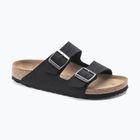 Šlepetės BIRKENSTOCK Arizona Vegan Birkibuc Narrow black